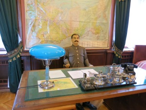 Stalin (wax figure) at his desk