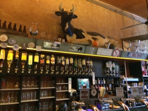 The Bar Cow at Cafe Belgie