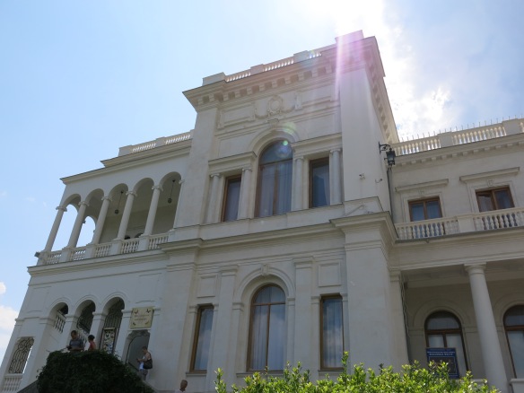 Side view of Livadia Palace